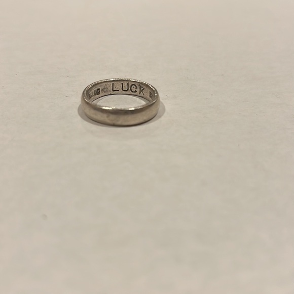 Silver “Luck” ring - Picture 5 of 5